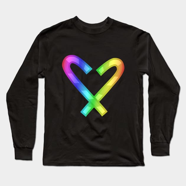 MLP - Cutie Mark Rainbow Special - Twist Long Sleeve T-Shirt by ariados4711